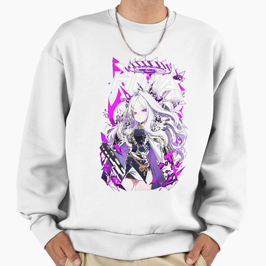 Blue Archive Gehenna Academy Sorasaki Hina Fan Art Sweatshirt - Image 2