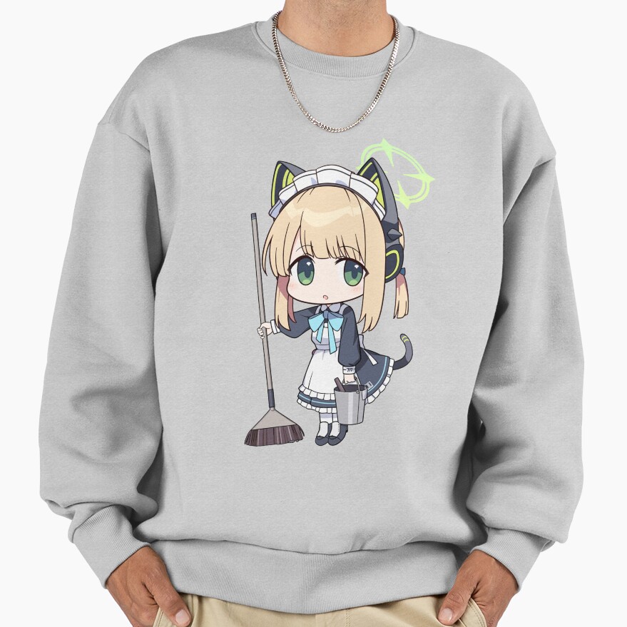 Blue Archive Millennium Science School Saiba Midori Portrait Sweatshirt - Image 4
