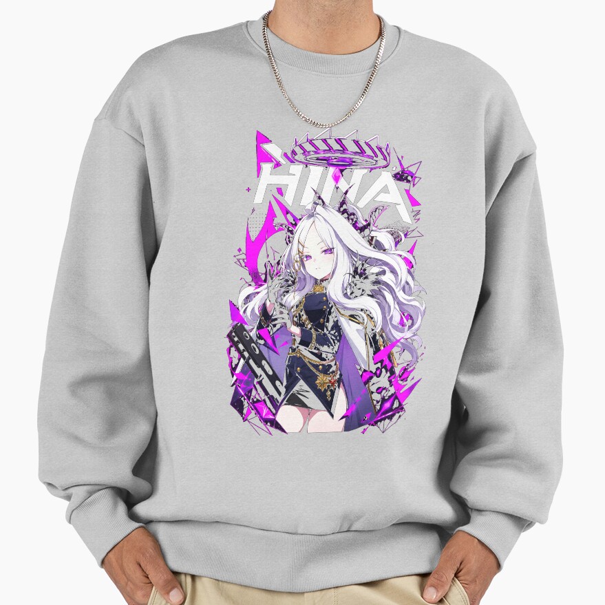 Blue Archive Gehenna Academy Sorasaki Hina Fan Art Sweatshirt - Image 4