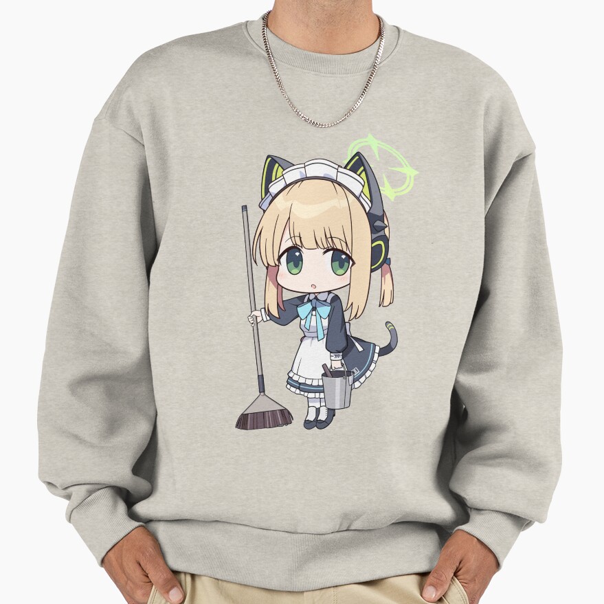 Blue Archive Millennium Science School Saiba Midori Portrait Sweatshirt - Image 3