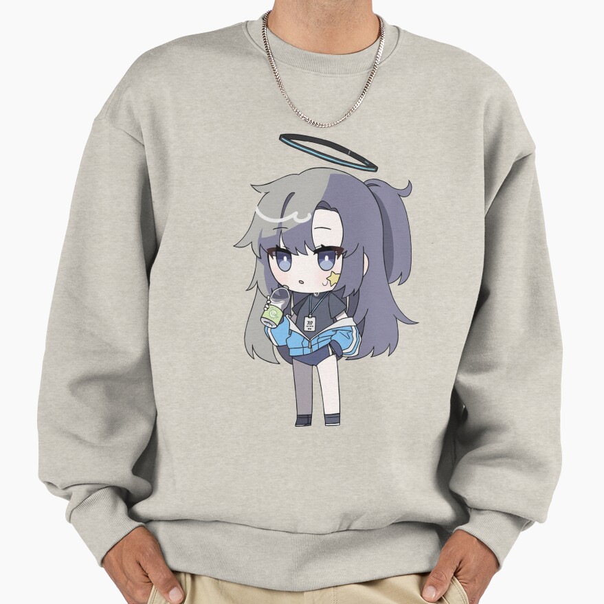 Blue Archive Millennium Science School Hayase Yuuka Portrait Sweatshirt - Image 3