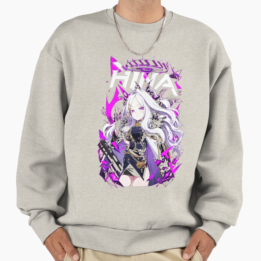 Blue Archive Gehenna Academy Sorasaki Hina Fan Art Sweatshirt - Image 3