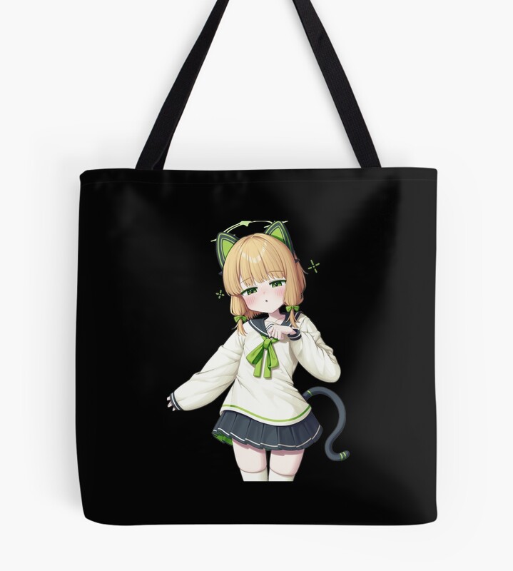 Blue Archive Millennium Saiba Midori Gaming Tote Bag