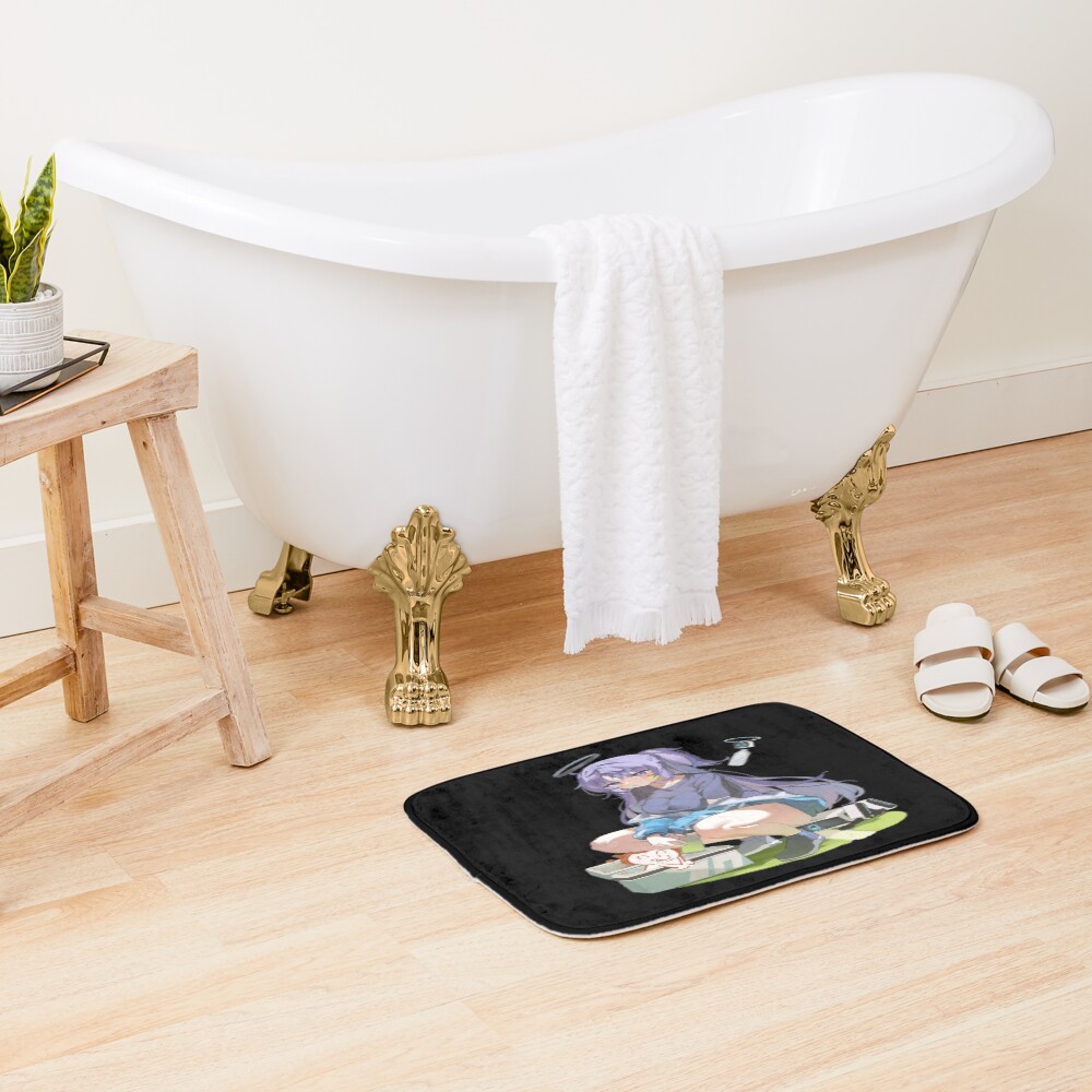 Blue Archive Millennium Hayase Yuuka Tactical Bath Mat - Image 2