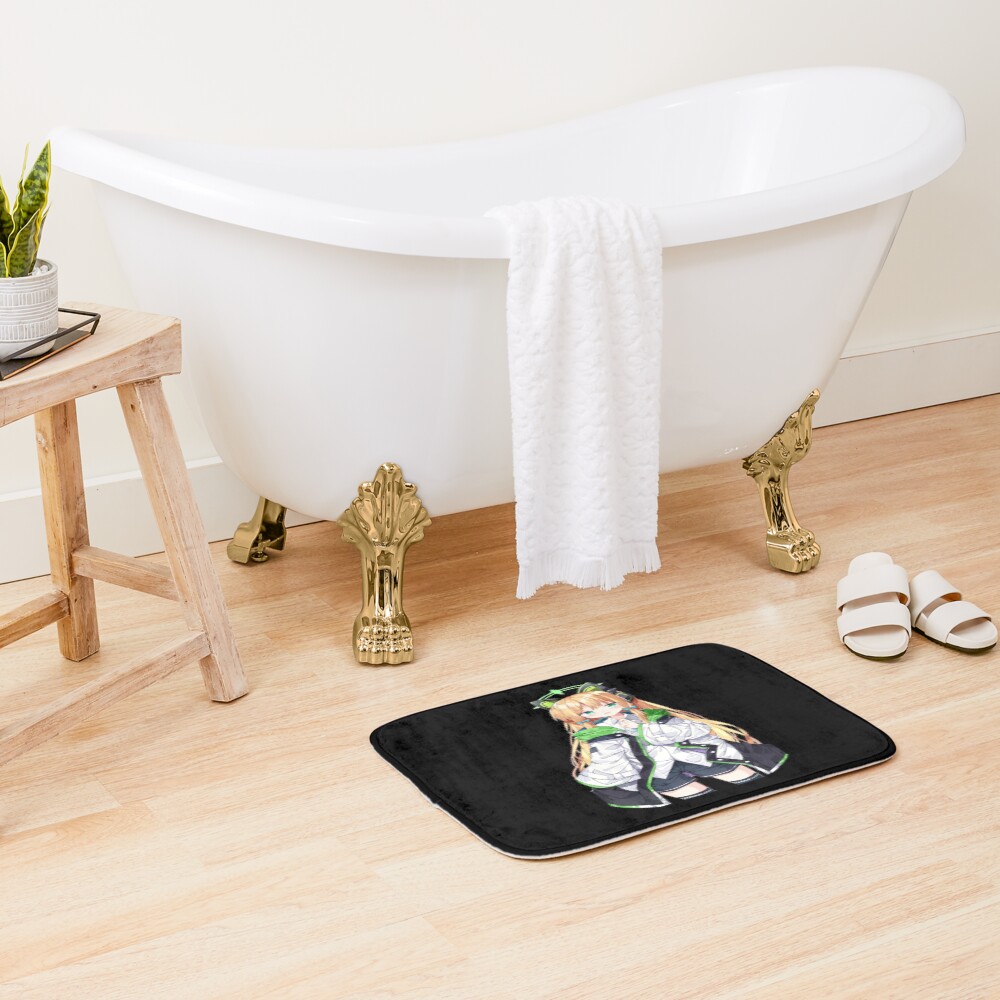 Blue Archive Millennium Saiba Midori Arcade Bath Mat - Image 2