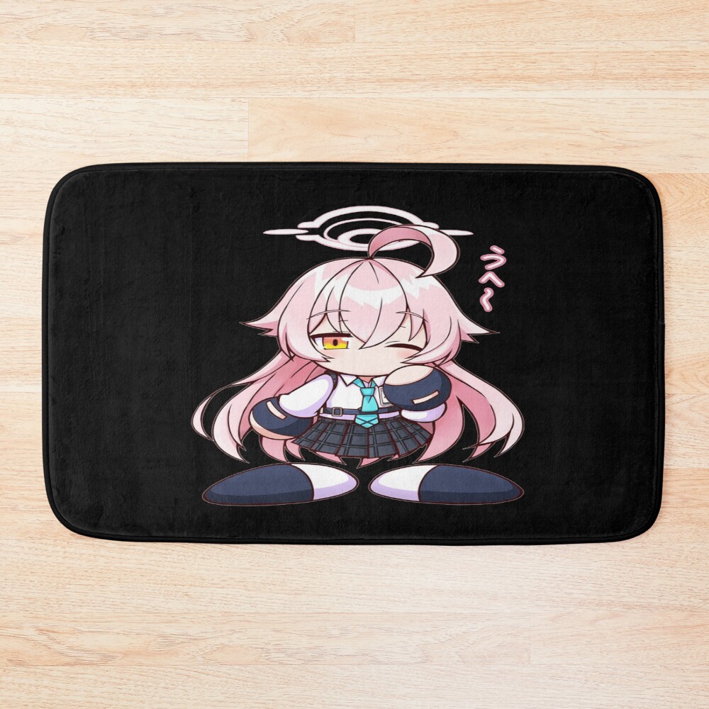 Blue Archive Abydos Takanashi Hoshino Bath Mat
