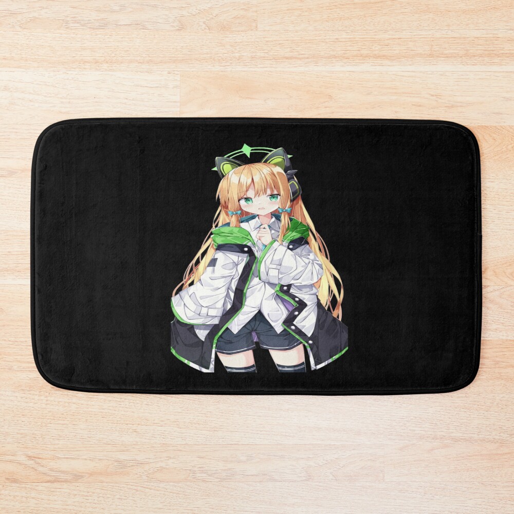 Blue Archive Millennium Saiba Midori Arcade Bath Mat