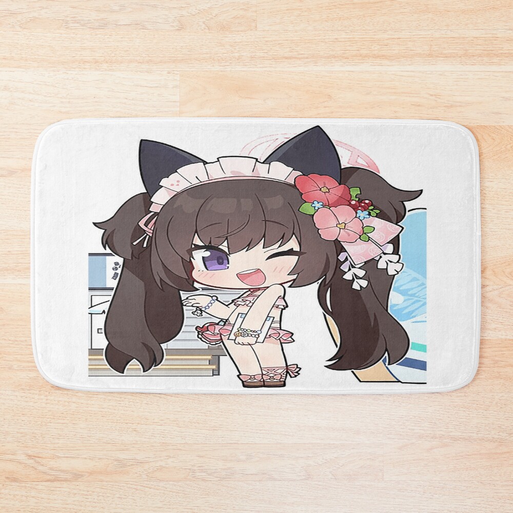 Blue Archive Arius Squad Saori Conquest Bath Mat