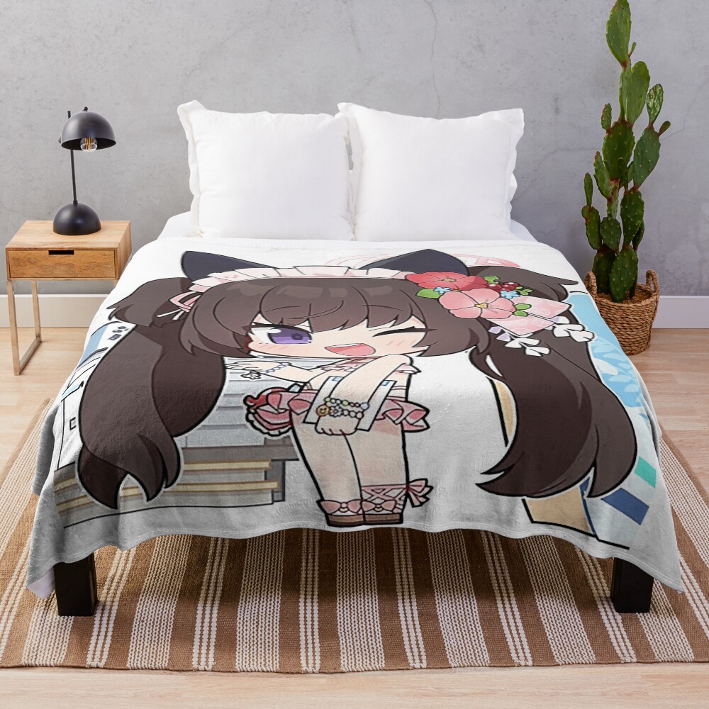 Blue Archive Arius Squad Saori Conquest Throw Blanket