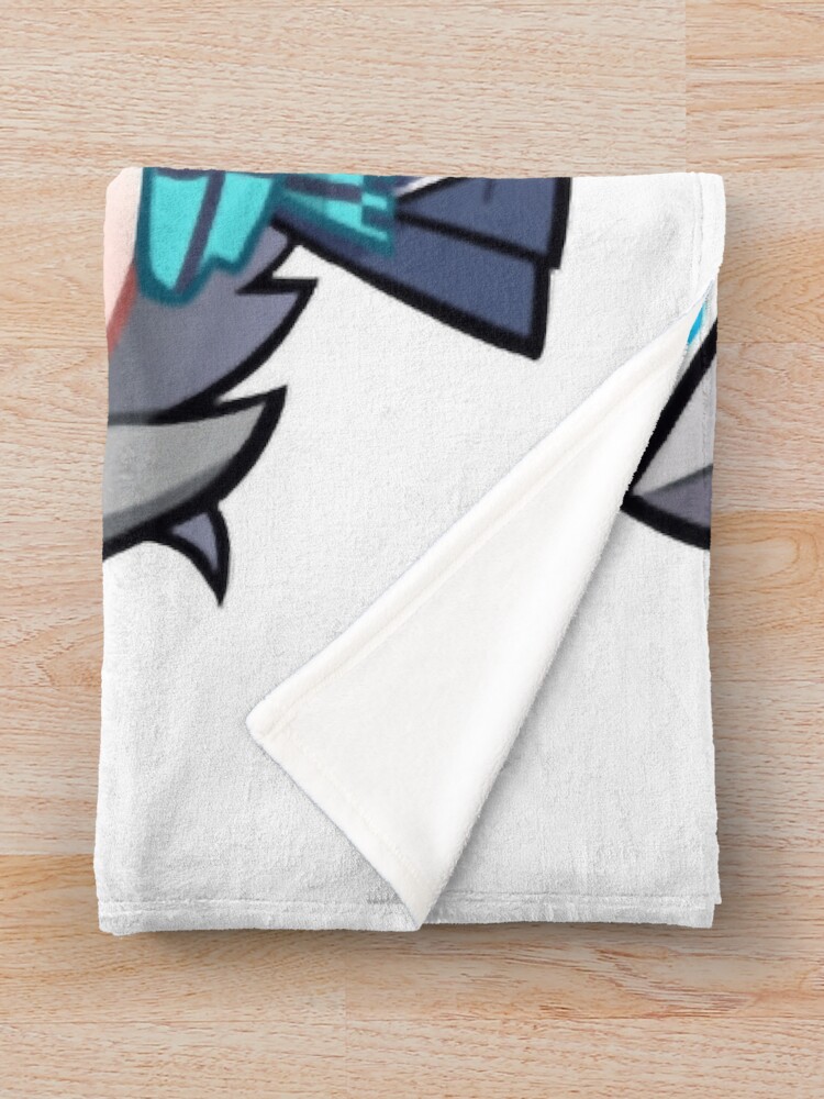 Blue Archive Abydos Sunaookami Shiroko Throw Blanket - Image 2