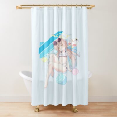 urshower curtain closedsquare1000x1000.1 31 - Blue Archive Merch