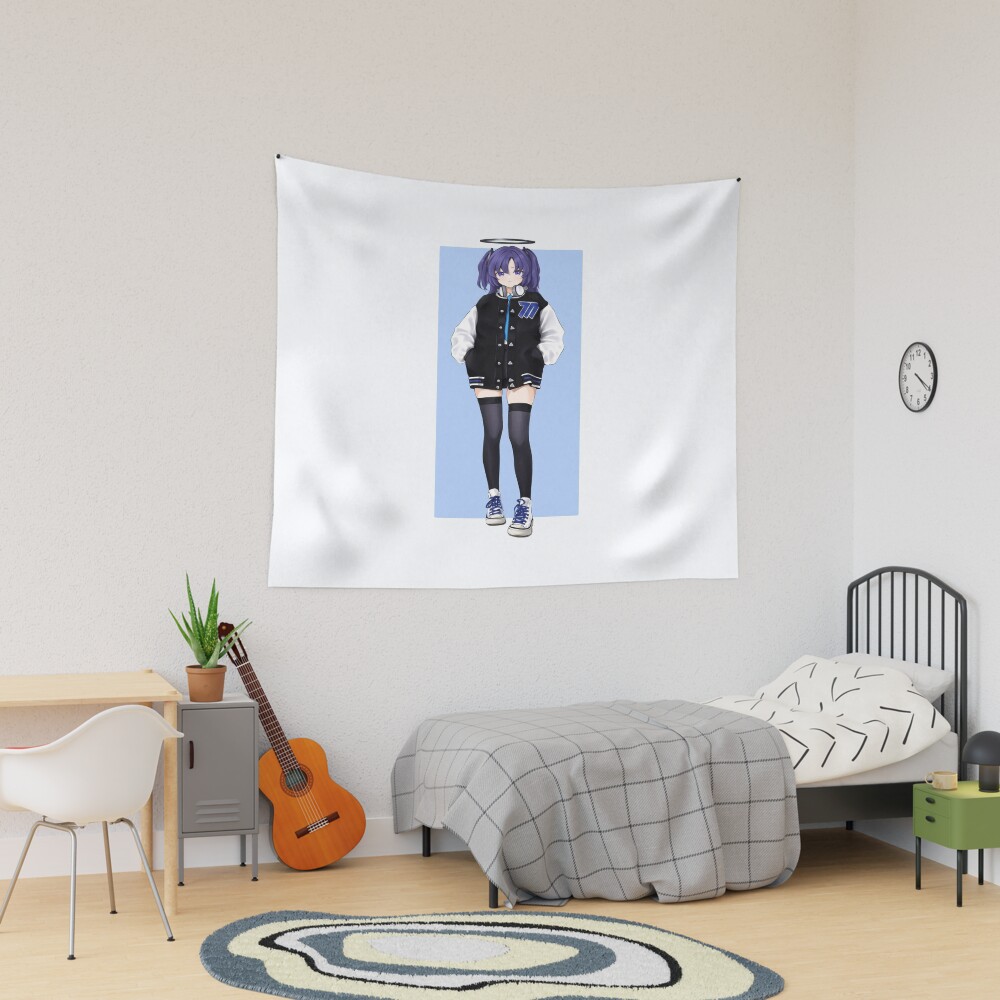 Blue Archive Millennium Hayase Yuuka Focused Tapestry