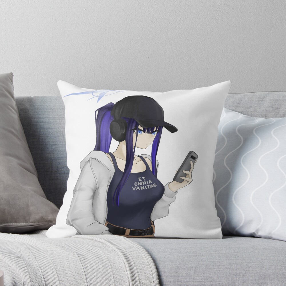 Blue Archive Arius Squad Saori Casual Throw Pillow