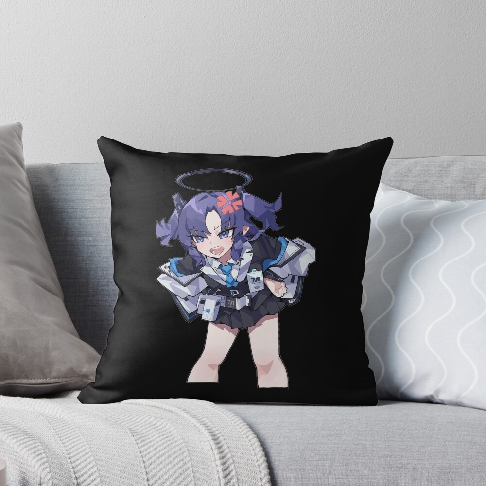 Blue Archive Millennium Hayase Yuuka Throw Pillow